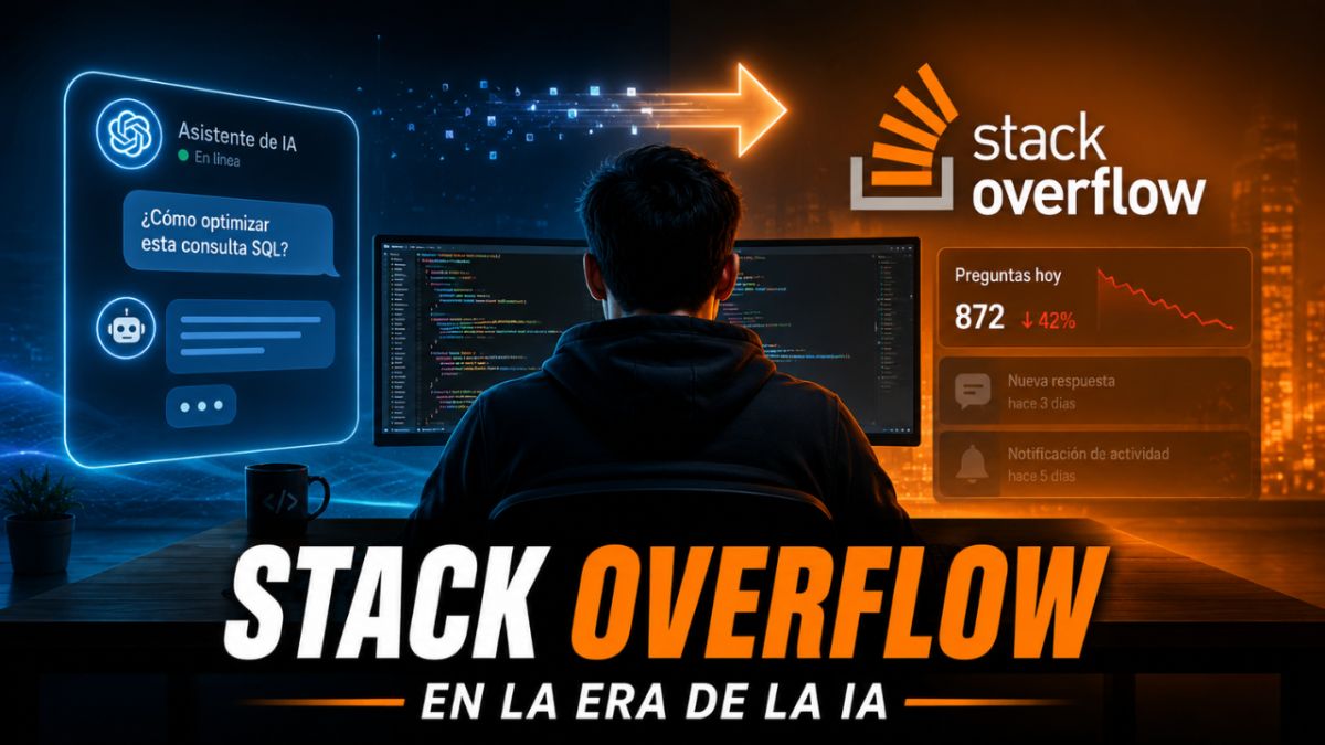 Stack Overflow no está muerto: la inteligencia artificial está cambiando para siempre la forma de buscar ayuda al programar