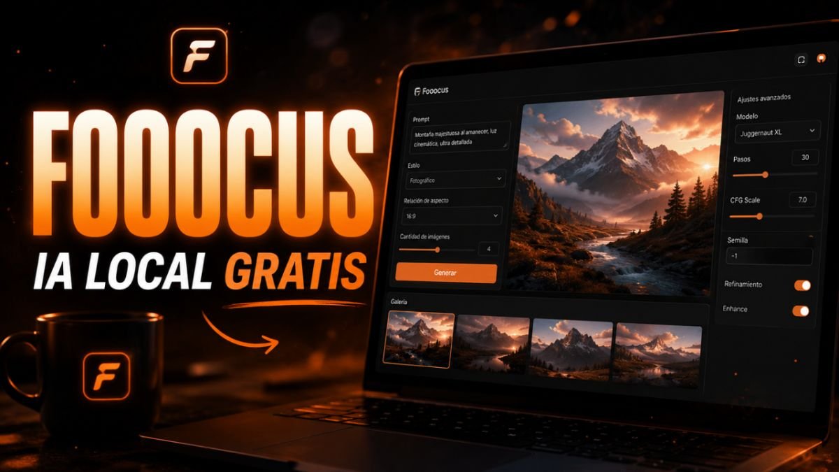 Fooocus convierte tu PC en un generador de imágenes con IA gratuito y sin pagar suscripciones