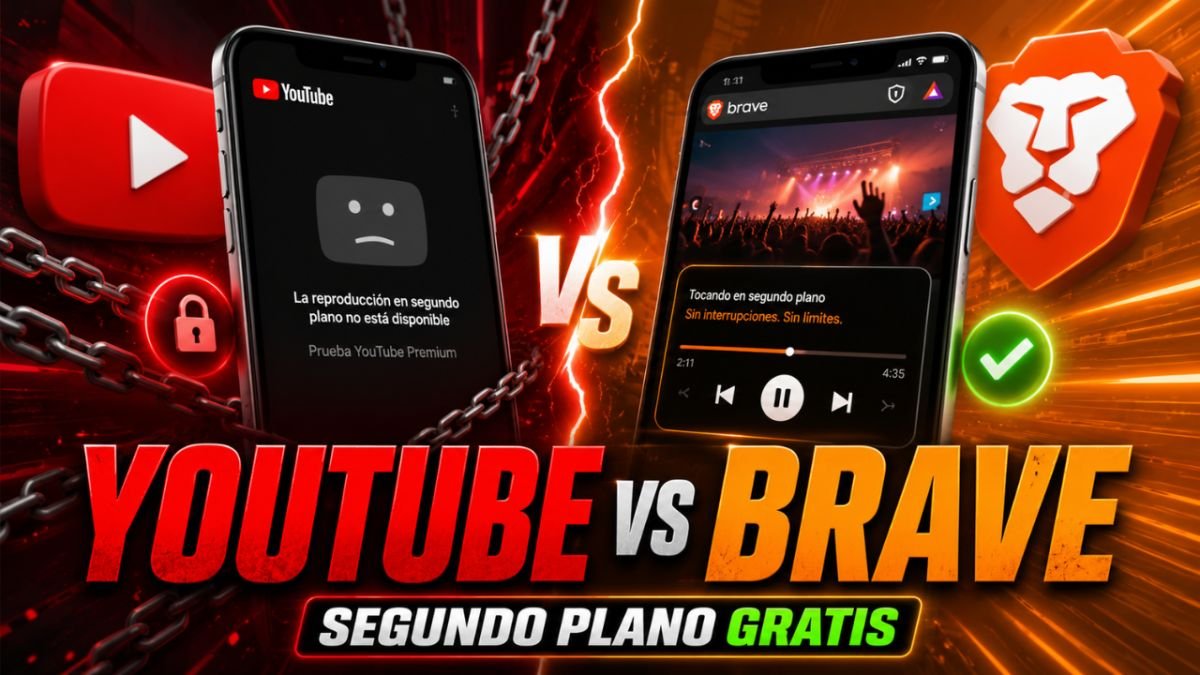 YouTube intentó bloquear esta función de pago, pero Brave encontró cómo recuperarla