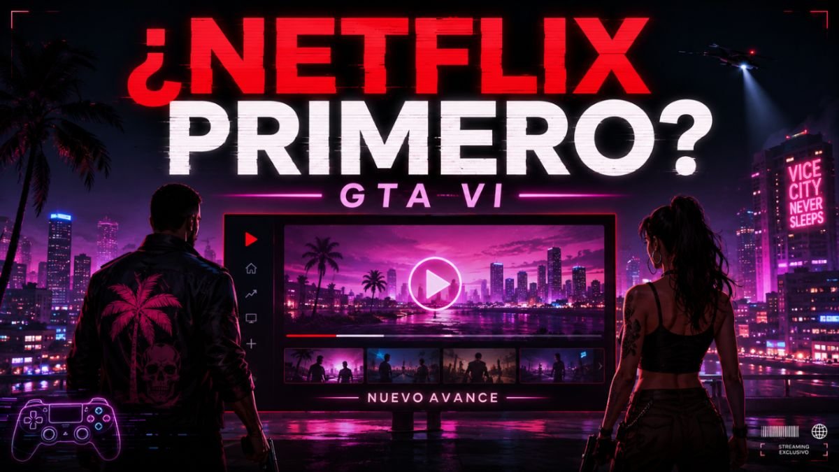 GTA VI sorprende a todos: su próximo gran avance se estrenará primero en Netflix