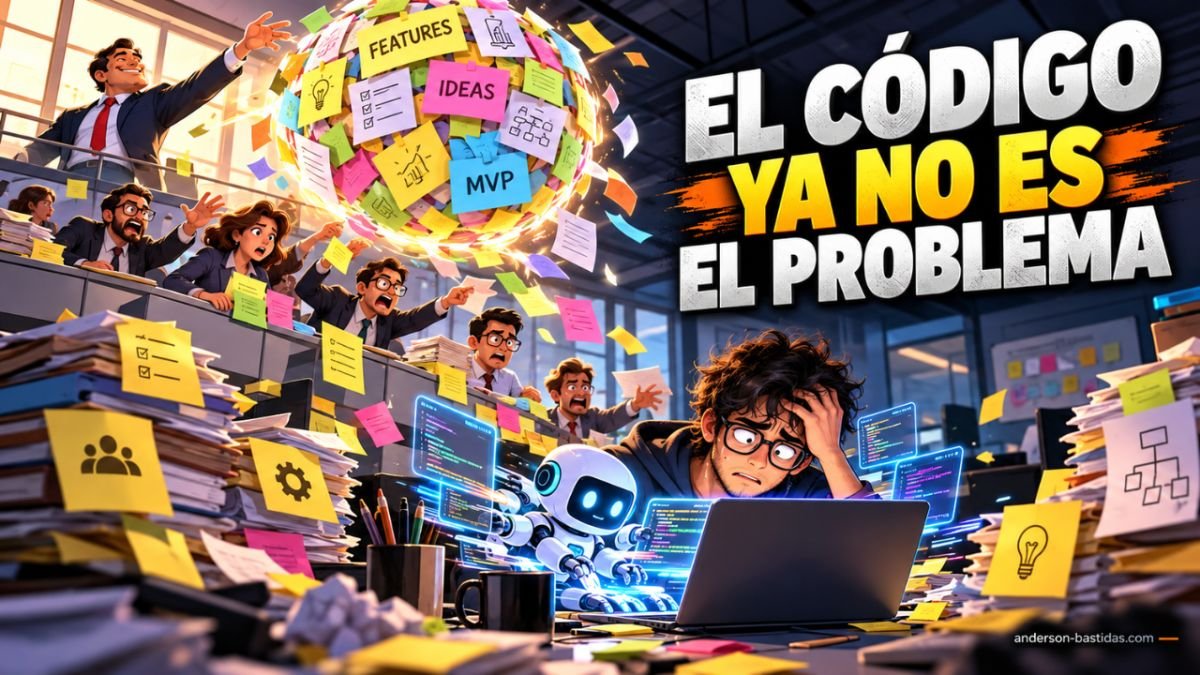 La IA ya programa por ti: el nuevo problema es construir cosas que nadie pidió