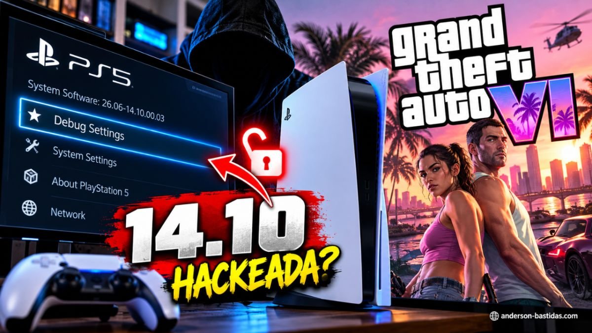 PS5 14.10 bajo presión: muestran un hack antes del lanzamiento de GTA 6