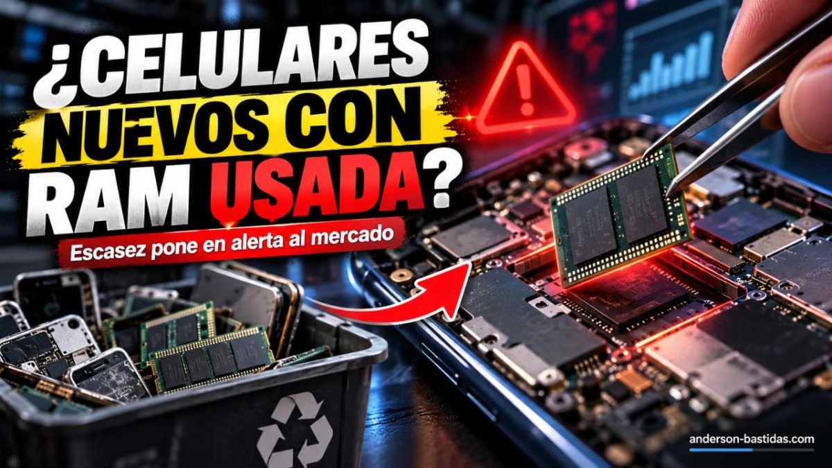 ¿Celulares nuevos con RAM usada? La crisis de memoria provoca una práctica que preocupa a los compradores