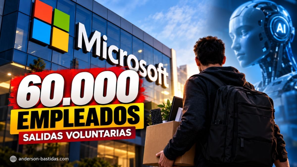 Microsoft ofrece la salida a 60.000 empleados: ¿la inteligencia artificial está cambiando el futuro del trabajo?