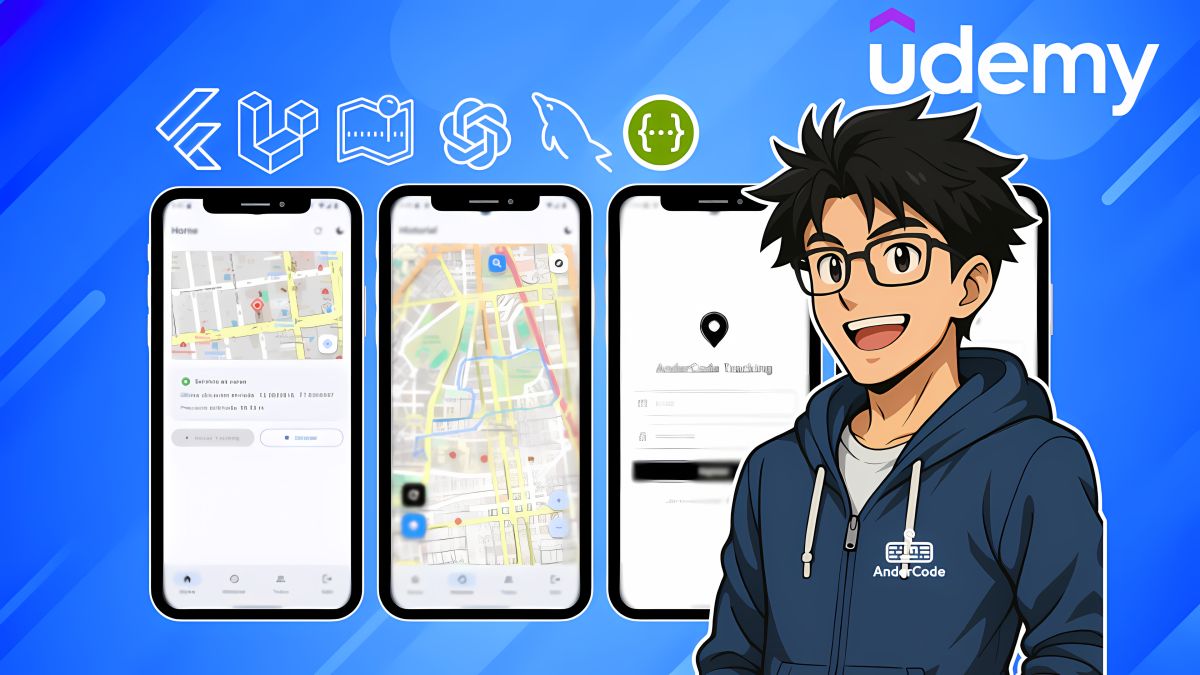 Tracking en Tiempo Real con Flutter, Laravel + ChatGPT