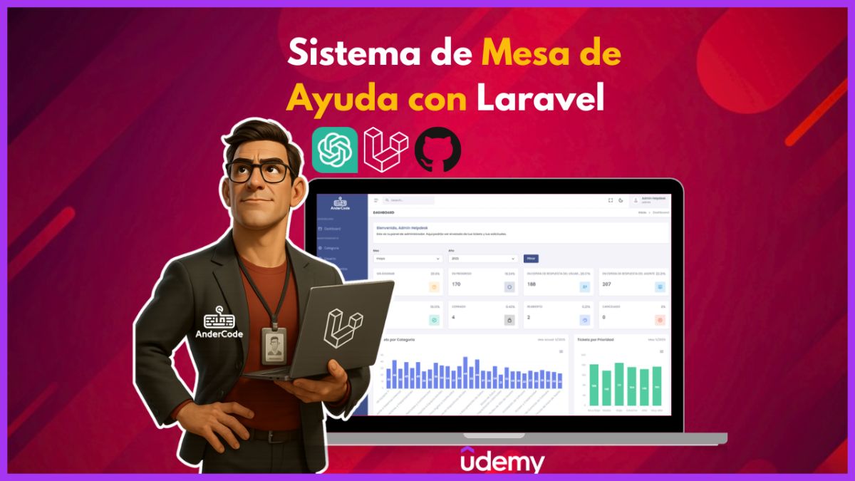 Crea un Sistema de Mesa de Ayuda con Laravel +ChatGPT