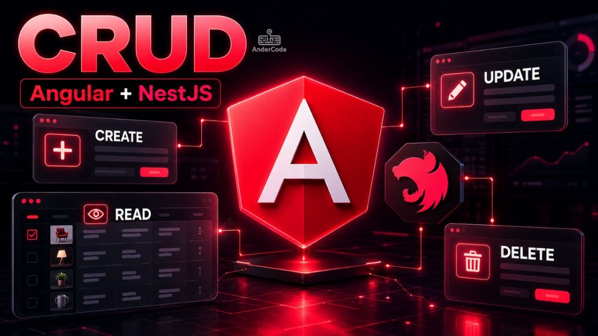 Angular y NestJS: Crea un CRUD Full Stack con JWT